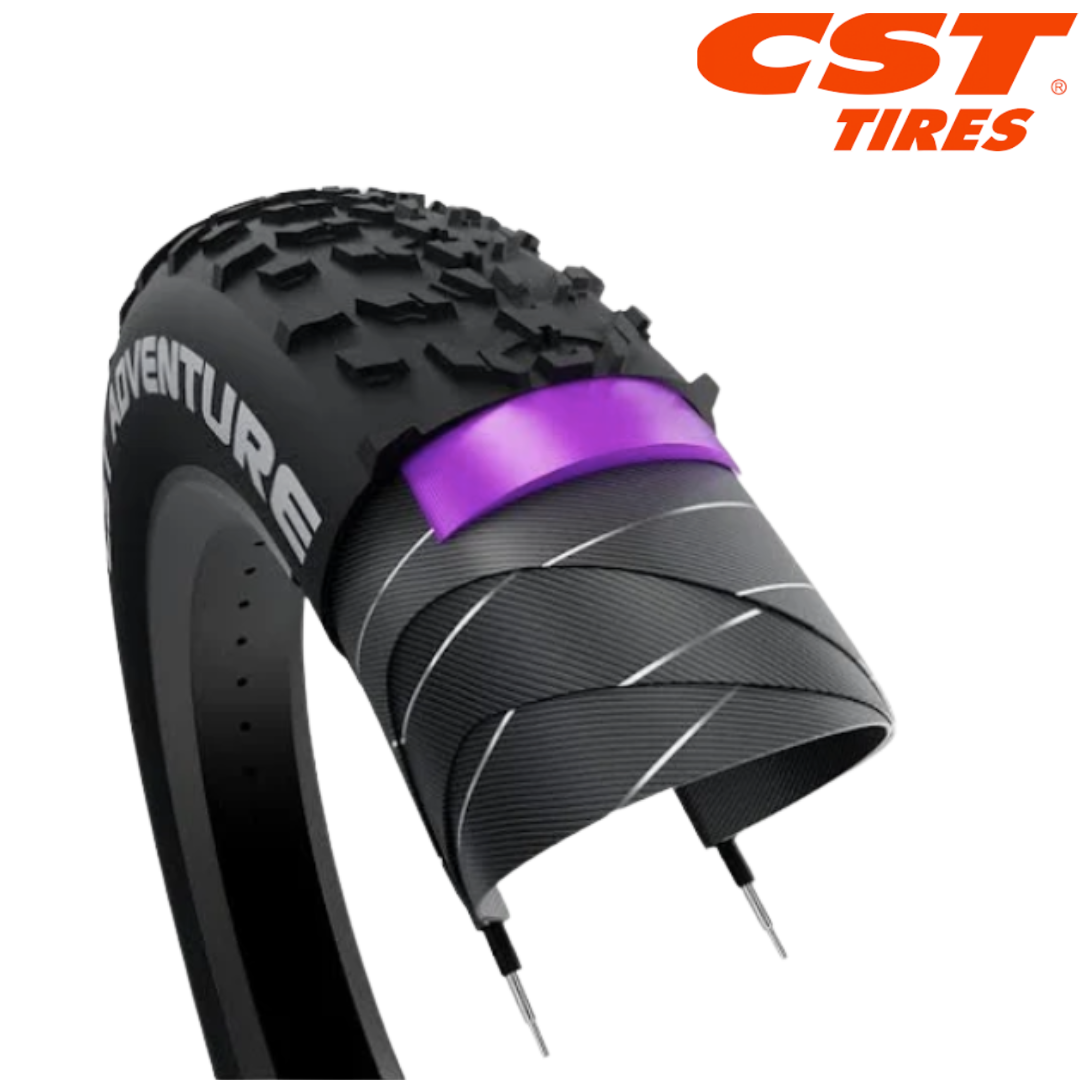 CST ADVENTURE 20x4.0 – Reinforced Tires with EPS Puncture Protection for ENGWE EP2PRO and Fiido M1 Pro