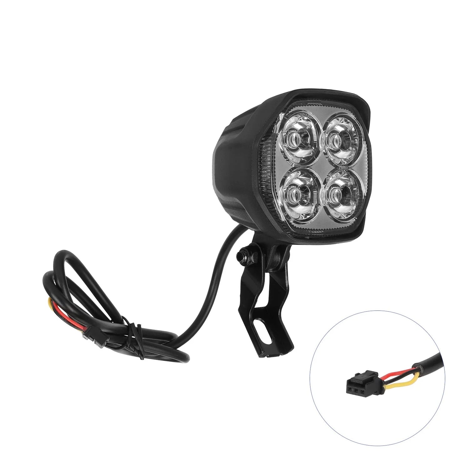 Original KuKirin M4 Max Headlight Stable Lighting High Brightness LED Scooter Headlight Accessory for KuKirin KIRIN KuKirin M4 MAX Electric Scooter Front Light Replacement Part