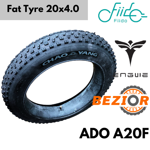 Fat Tyre 20x4.0 Fiido M1pro, Bezior, Engwe EP 2 Pro, Ado A20F
