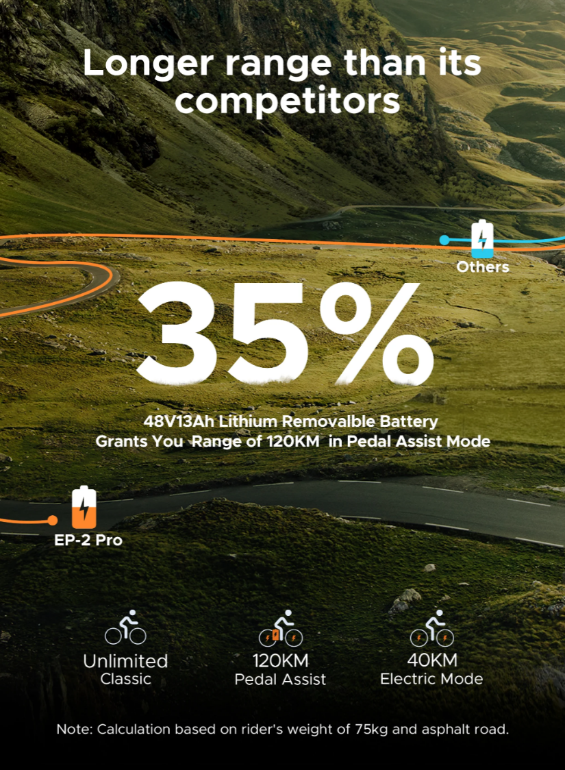 Engwe EP2PRO electric folding bike
