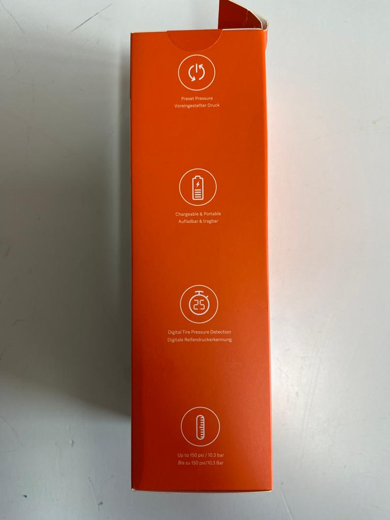 QiCYCLE air pump cordless