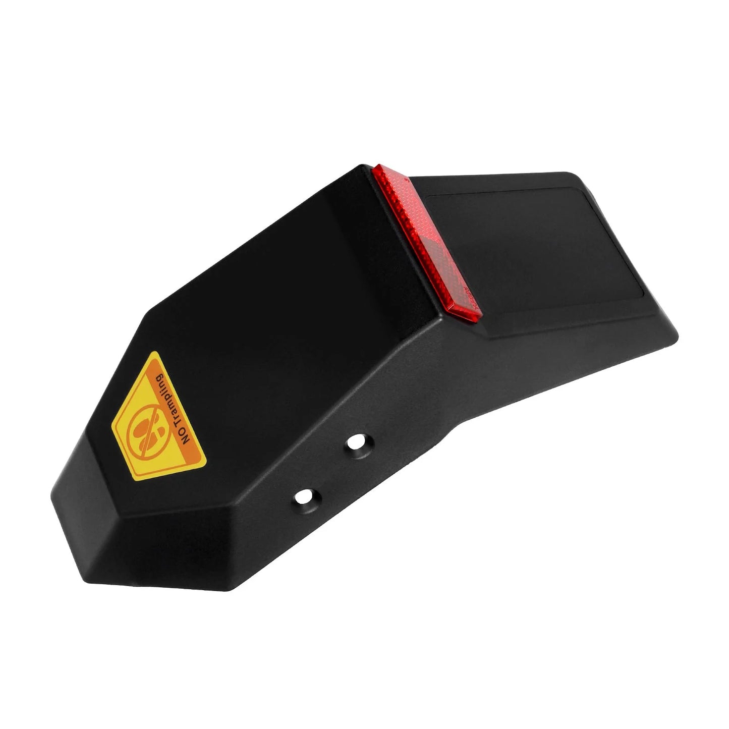 KuKirin M4 Max Rear Fender with Red Reflector Bar Splash Guard Vehicle Rear Wheel Fender Assembly KuKirin M4 Max Series Replacement Part Original Rear Fender Parts for KuKirin M4 Max Electric Scooter Kugoo kirin M4 Max Rear Mudguard Accessories