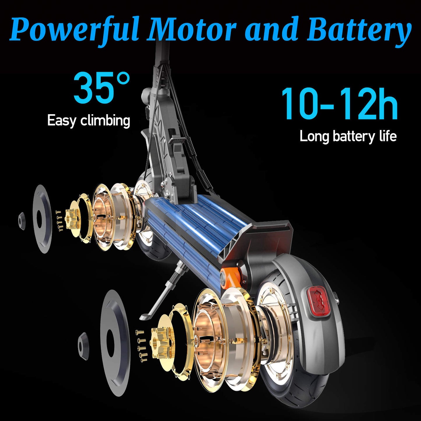 Electric scooter Joyor S10-S 2x1000 W 70 km/h