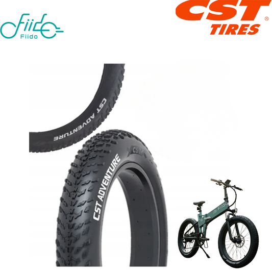 CST ADVENTURE 20x4.0 – Reinforced Tires with EPS Puncture Protection for ENGWE EP2PRO and Fiido M1 Pro