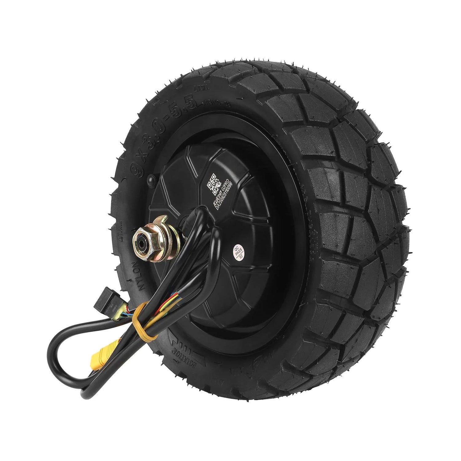Kukirin G2 Pro DB Scooter Motor with Aoxin 9*3.0-5.5 Vacuum Tire for KuKirin Kukirin G2 Pro DB New 48V 600W Rear Wheel Motor