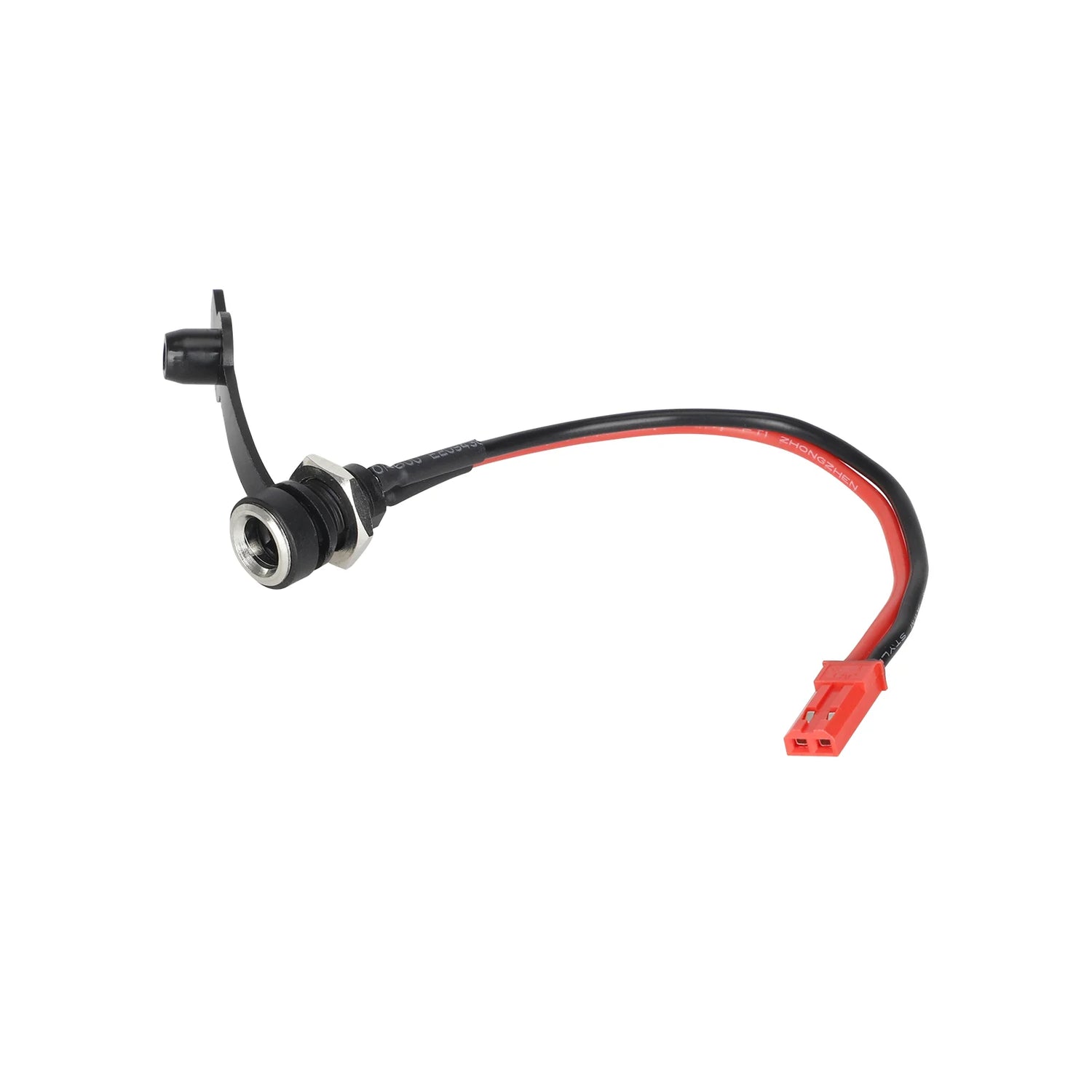 Kukirin G2 G3 G4 Electric Scooter Original Charger Port Charging Socket Round Power Socket with Wire Harness with Waterproof Cap with Threaded Socket DC5.5*2.1mm Charging Accessories