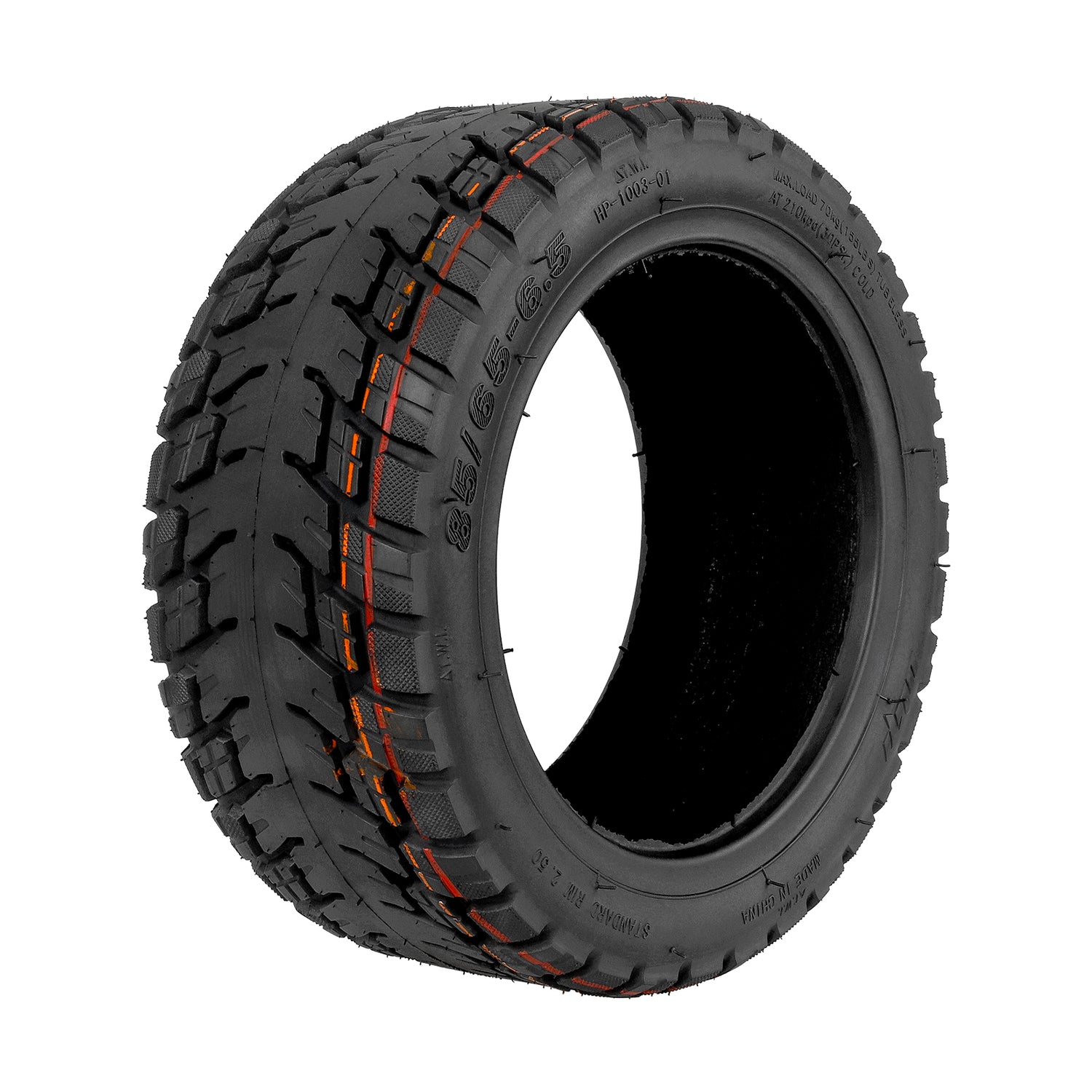 KuKirin 85/65-6.5 Tubeless Vacuum Tire For Kugoo G Booster Xiaomi Mini Pro Ninebot Mini Balance Scooter Wheel Vacuum Tyre for Kugoo G-Booster G2 Pro Electric Scooter Front and Rear Wheel Wear-resistant 85/65-6.5 Tubeless Tyre Accessories