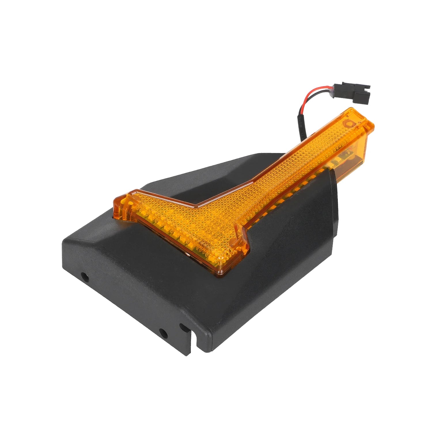 Original Front Left Wrap Corner with Light for Kukirin G4 Pro/G4 Max Scooter Original KUGOO KIRIN G4 Max G4 Pro Base Plate Side Light Component KuKirin G4 Max Electric Scooter Rear Turn Signal Assembly Parts