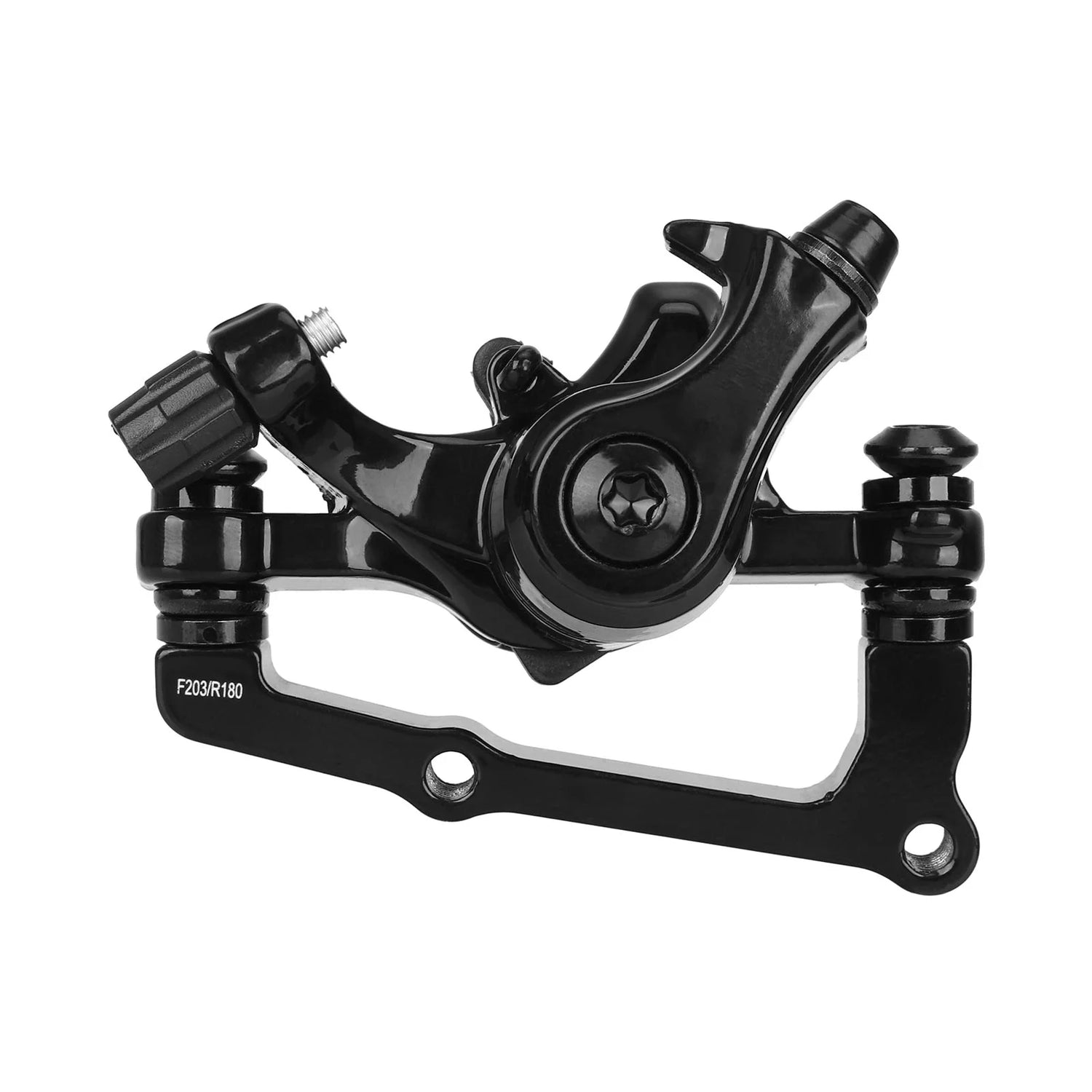 Black 180mm Back Bike Disc Brake Back Brake for Bike Brake Base Brake Caliper Replace Parts