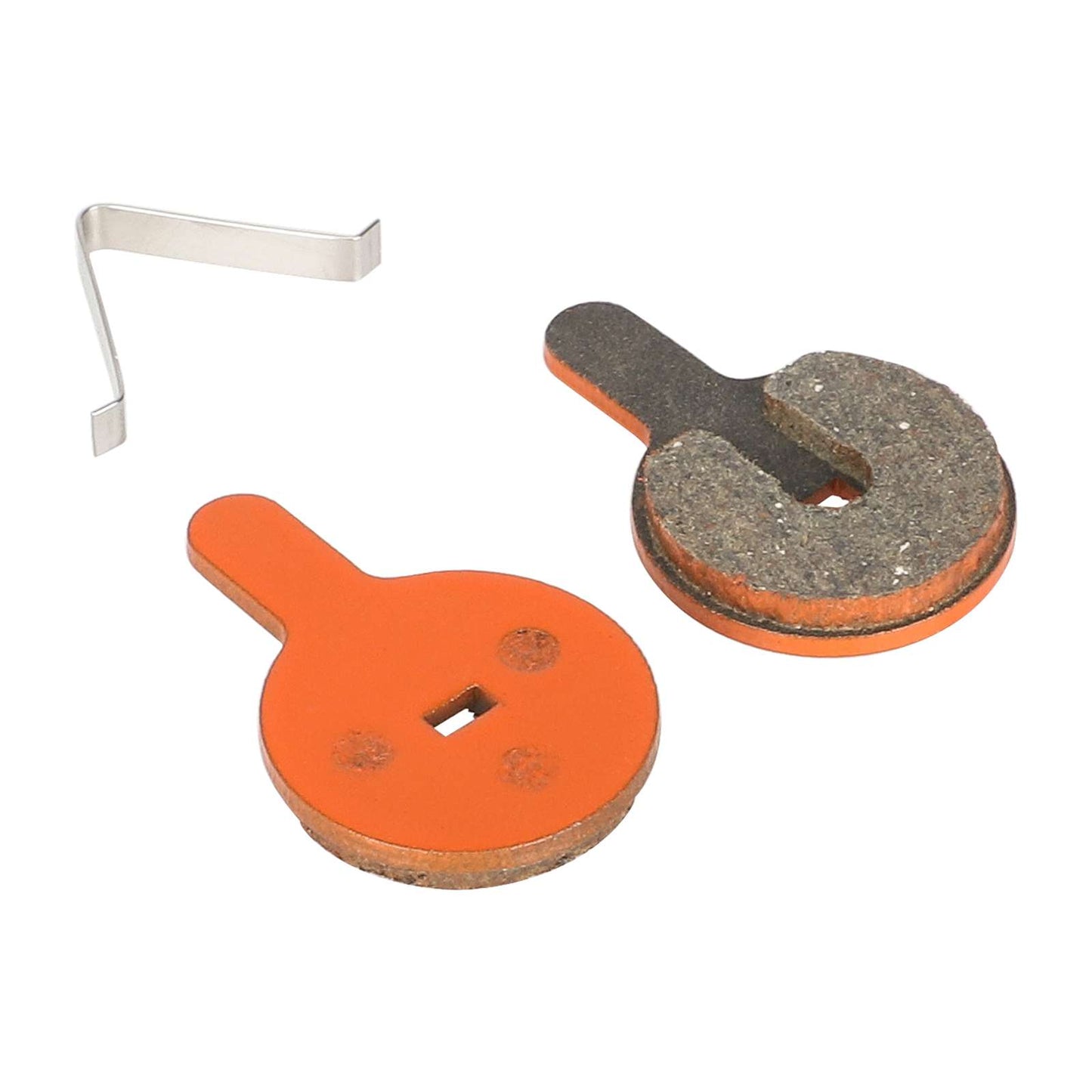 Orange Ceramic Brake Pads for Mountain Bikes and Bicycles for KuKirin G2 Pro G2 Max G4 Max Scooter Bicycle Accessories Disc Brake Pad Bicycle Electric Scooter Parts Bicycle Replacement Resin Friction Disc Brake Parts for Bicycle Mountain Bike Lining