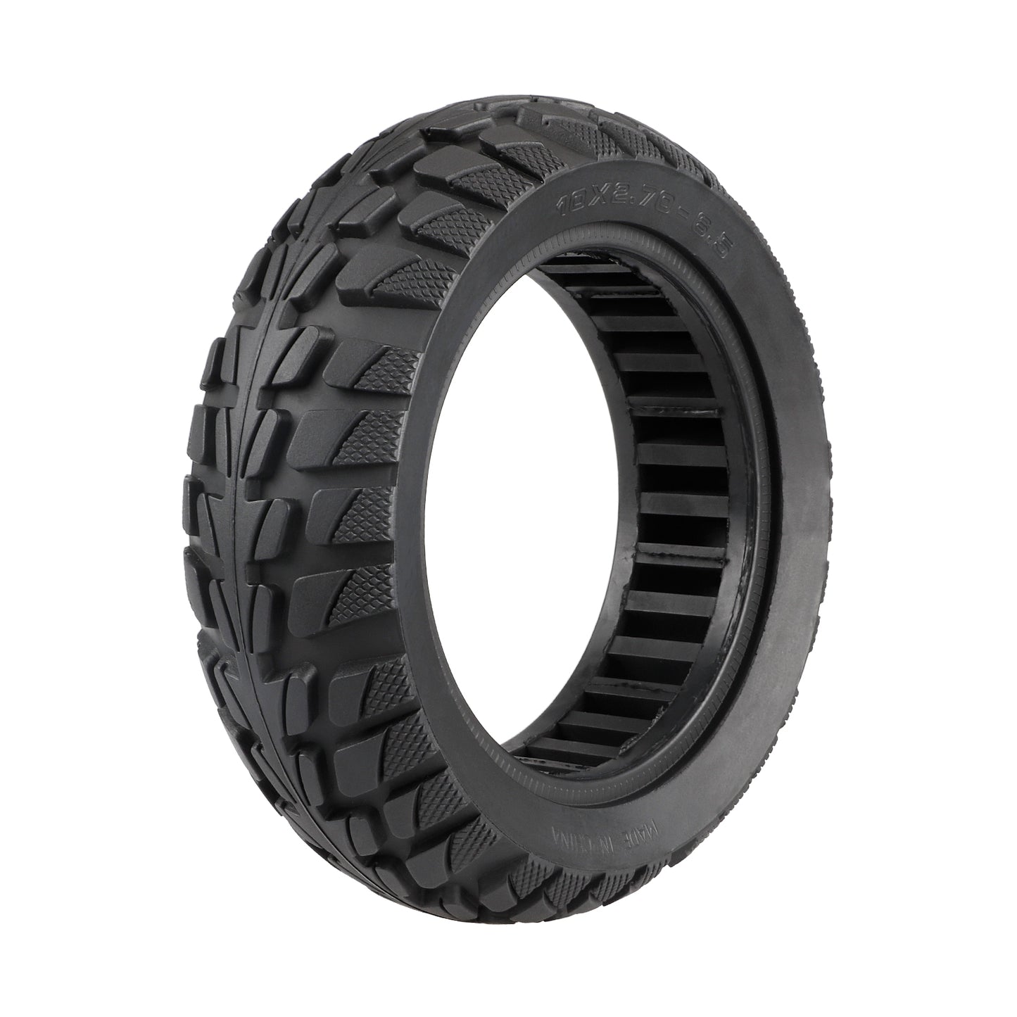 10*2.7-6.5 Solid Tire for 10 inch Electric Scooter 10*2.7-6.5 Explosion-proof Solid Tire for KuKirin G-Booster G2 Pro for Speedway 5 Dualtron 3 Non-Pneumatic Tyre 10X2.7-6.5 Tires Accessories