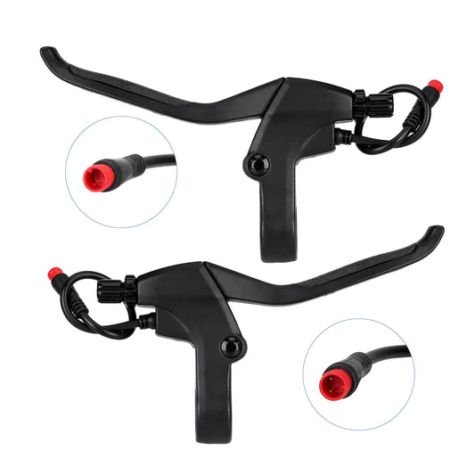 Kukirin M4 Max Left+Right Brake Lever Kit Aluminum Alloy Construction Brake Component Brake Replace Parts for Kukirin M4 Max Models Original Left Brake Lever Replacement