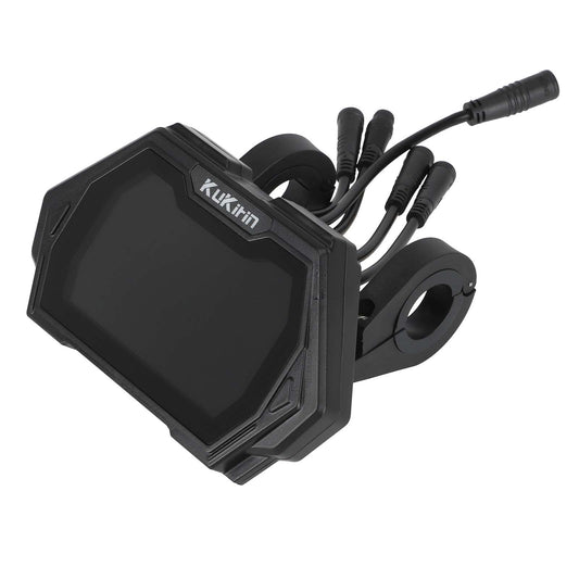 Original Kukirin G3 Pro Display Instrument (Feimi-2) Five-Wire Waterproof Connector Display Accessory Electric Scooter Dashboard Screen Digital Gauge Parts Display Dashboard With 4 Pin TFM13 Instrument Digital Meter Screen Electric Scooter Parts