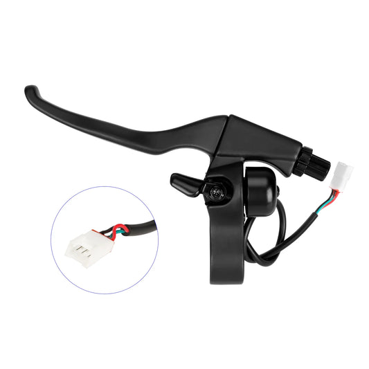 Kukirin Kirin A1 Scooter Left Brake Handle with Bell Accessories Hand Brake Handle Scooter Left Hand Brake Handle