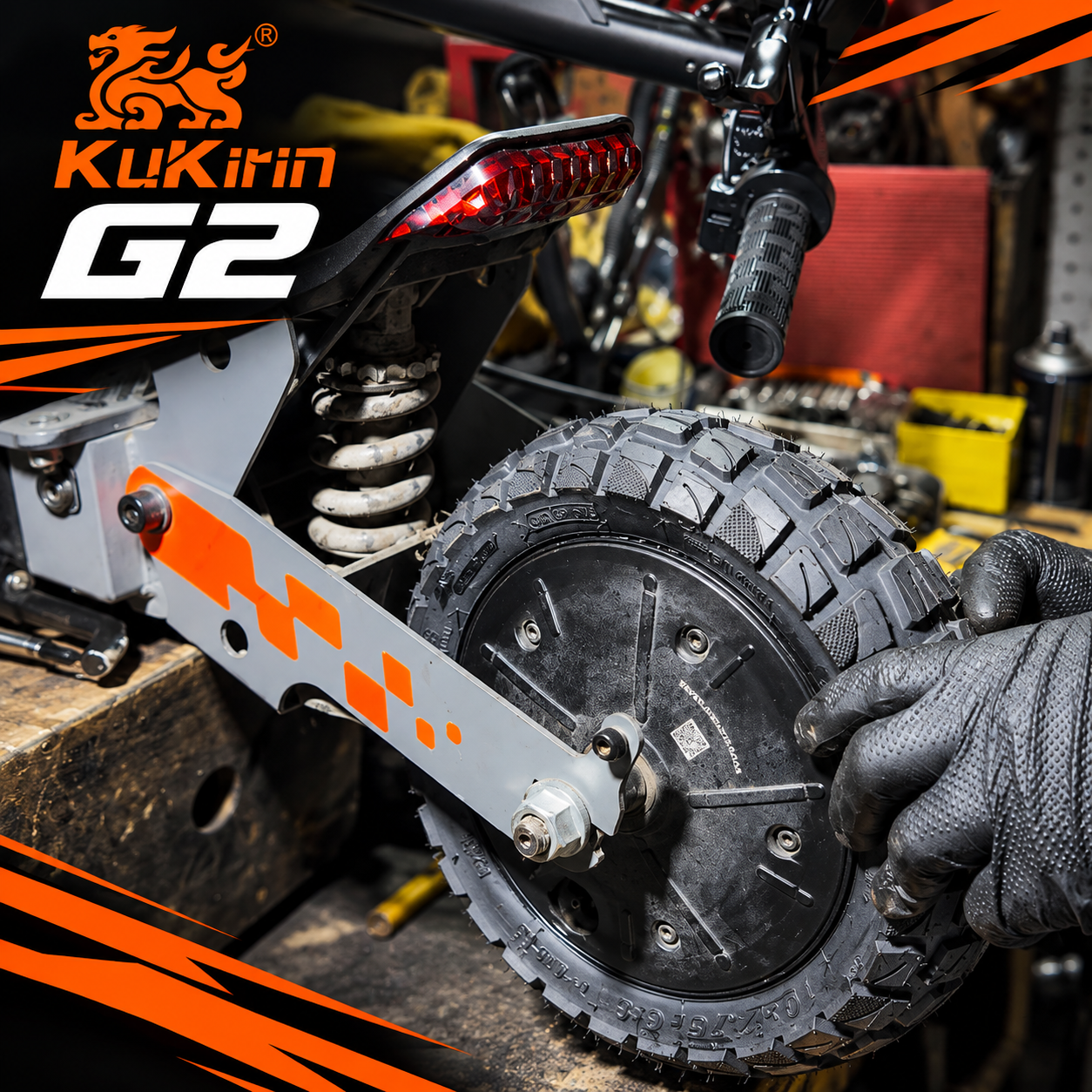 Kukirin G2 change tyre
