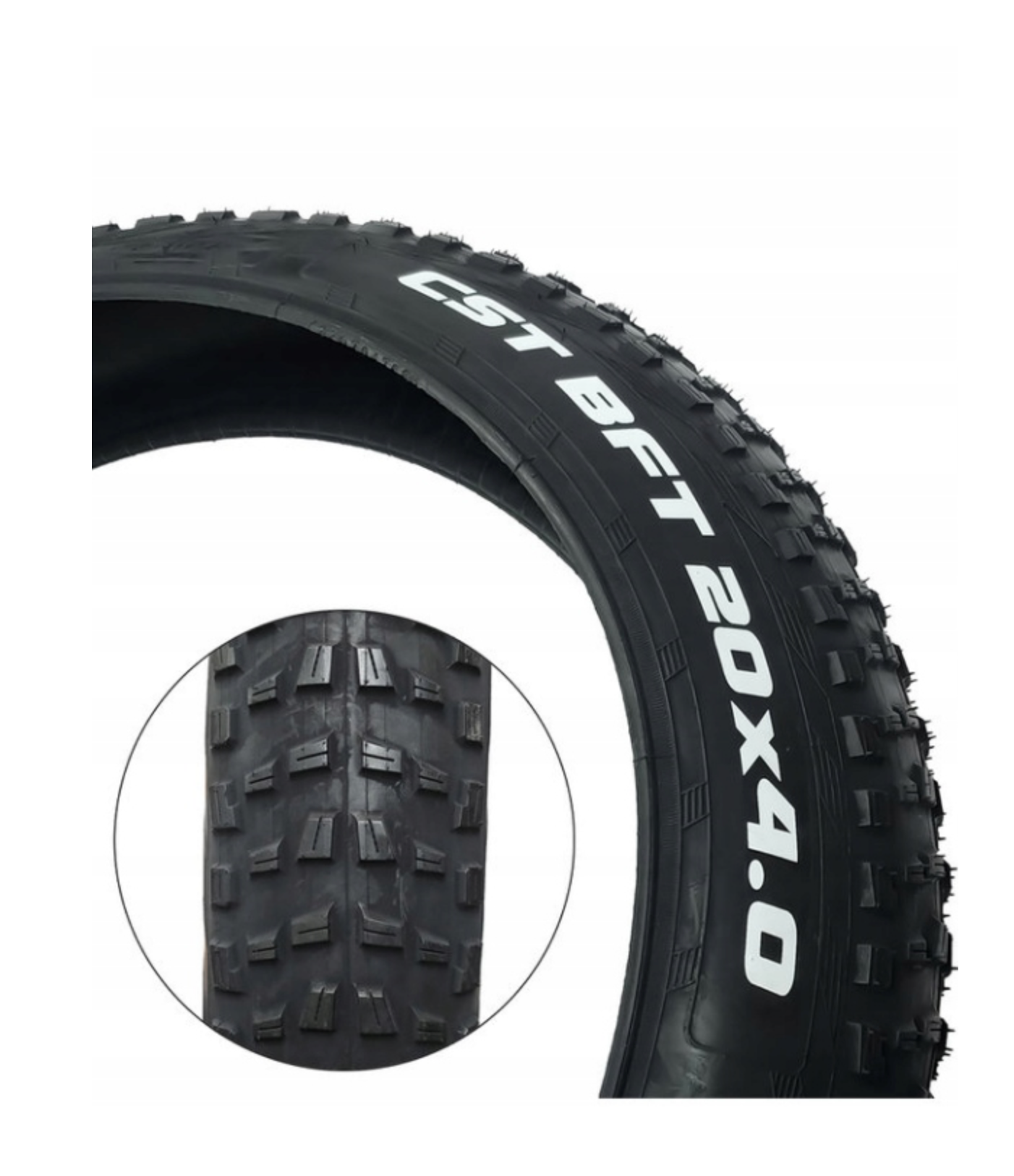 CST BFT 20x4.0 Fat Bike Tyre – Heavy Duty E-Bike; Fat Bike Tyre