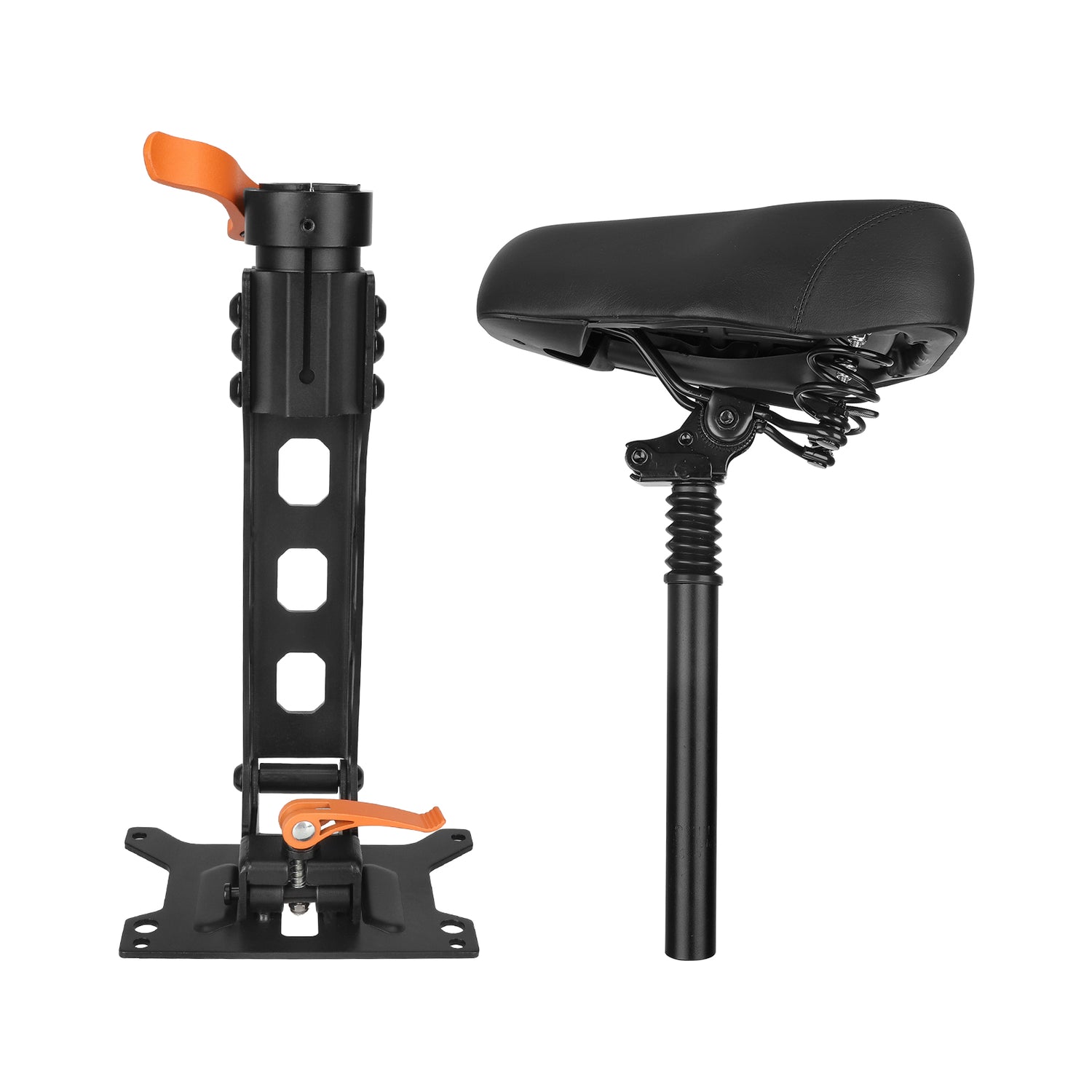 Kukirin G2 Pro DB Seat with Large Seat Cushion Original Folding Seat Assembly for KuKirin G2 Pro DB Electric Scooter Kugoo Kirin G2 Pro DB Shock Absorption Seat Cushion Parts