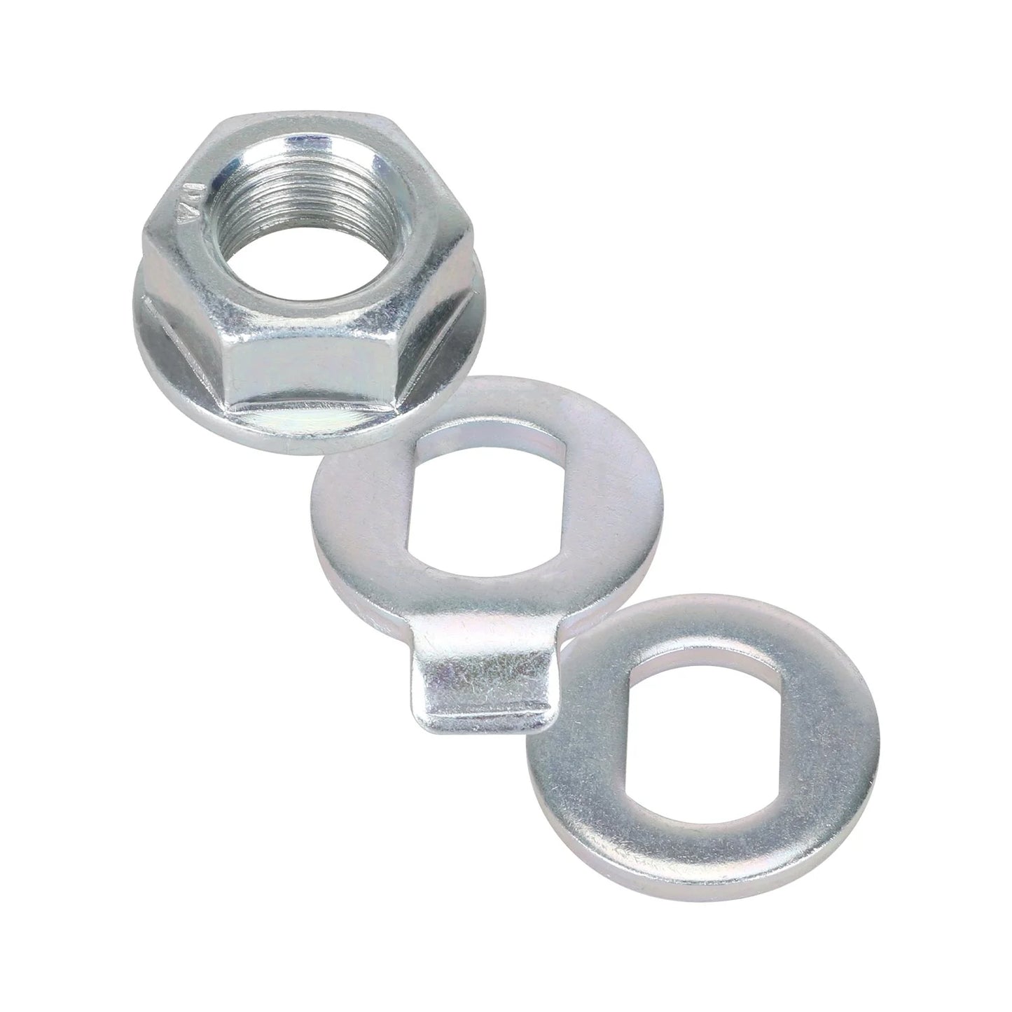 14mm Inner Diamter Stainless Steel Bolts Wheel Fixed Nuts Screws for Kukirin A1 Electric Scooter Parts Durables Front Motor Wheel Steel Alloy Nuts Skateboard Replacement Spare Accessories Part